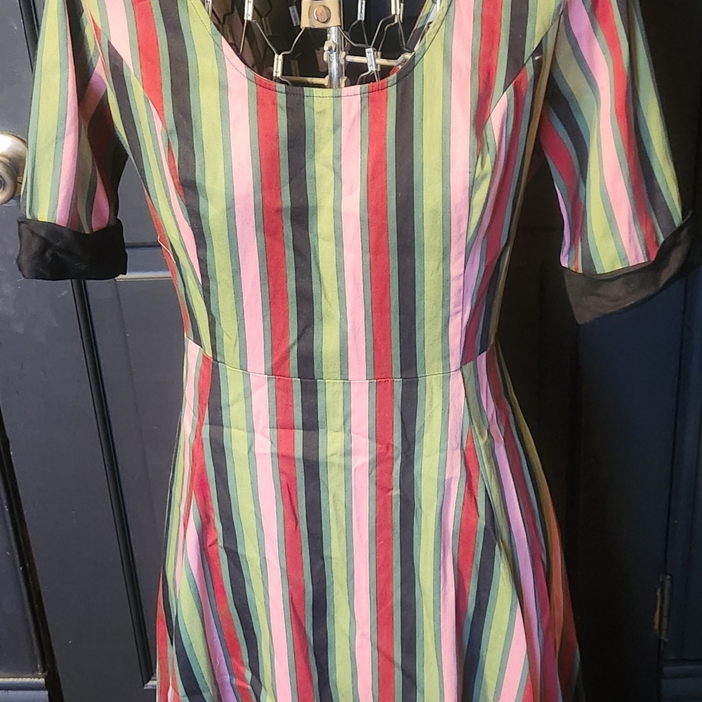 Collectif Striped Dress